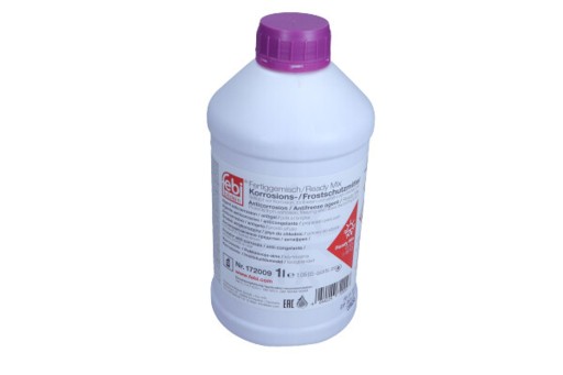 172009/FEB KVAPALINA RADIÁTOROV 1L FIALOVÁ KVALITA G12+ READY-MIX G12+ -35°C