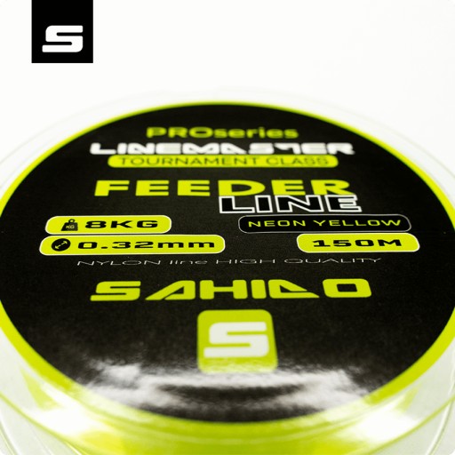SAHIDO LINEMASTER FEEDER Vlasec 0,32 mm 150 m NEON SILNÝ RYBÁRSKY VLAS