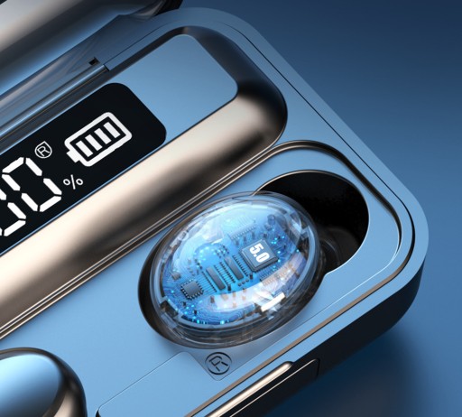 BEZDRÔTOVÉ BLUETOOTH 5 SLÚCHADLÁ + POWERBANK