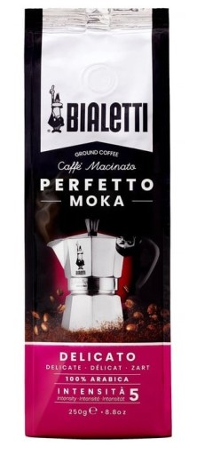Bialetti Perfetto DELICATO mletá káva 250g