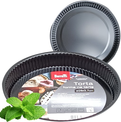 Berretti Torta okrúhla tortová forma, torta, cheesecake pizza, 28x3,7 cm BR-8730