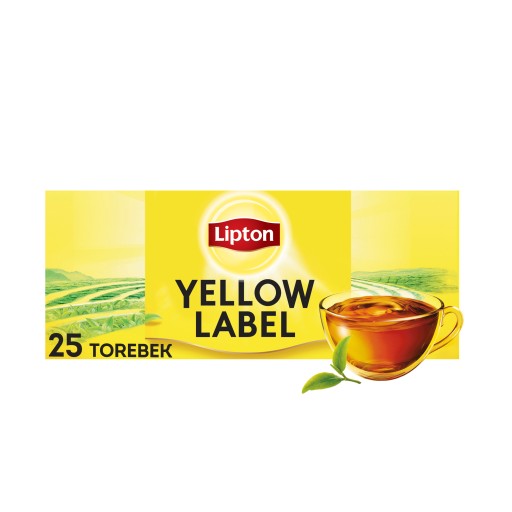 Lipton YELLOW LABEL čierny expresný čaj 25 sáčkov 50g