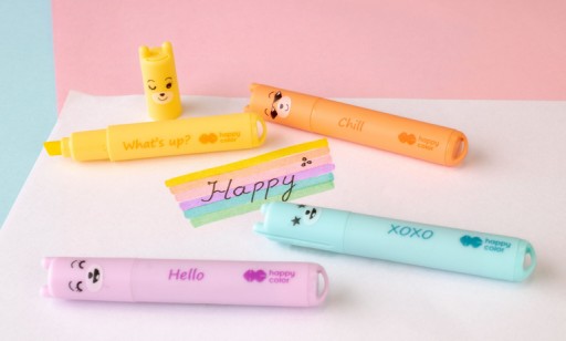 MINI ZNAČOVAČE PASTEL ZDÔRAZŇUJE POCITY 6 FARIEB