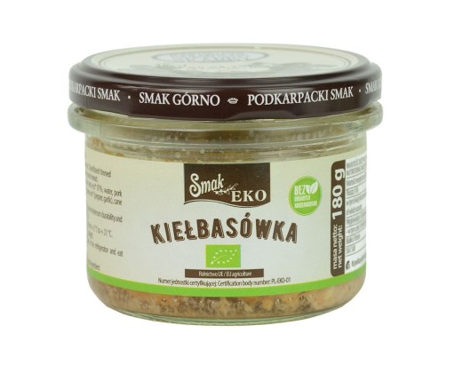 Bio klobása 180 g Šmak Eco