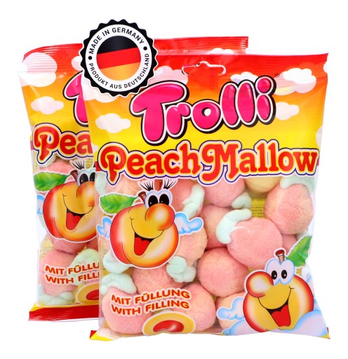 Trolli marshmallow s broskyňovou príchuťou 150 g