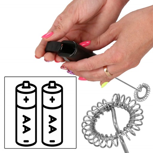 ELEKTRICKÝ PENIČ MLIEKA RUČNÝ MIEŠAČ KÁVY WHISTER KAKAOVÉ MINI