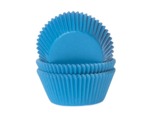 Košíčky na muffiny - modré, 50 ks.
