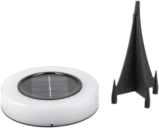 Solárna záhradná lampa zapustená do zeme, biela IP44, dekoratívna