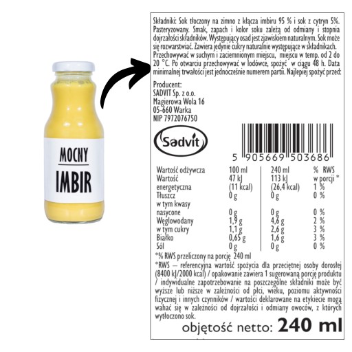 ZÁZVOROVÁ šťava 240ml 100% bez cukru, konzervačné látky, zázvor, zázvorová šťava na čaj
