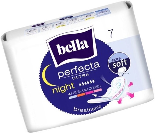 BELLA Perfecta Ultra Night hygienické vložky 7 kusov
