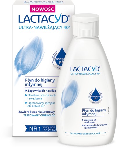 LACTACYD ULTRA MOISTURIZAČNÁ Tekutá Intímna hygiena 40+