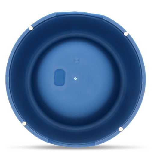 Plastová miska pre psov L, 1,3L, námornícka modrá, priem 24,5 cm,