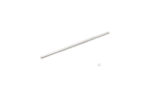 Neodymový magnet valcový MW 2x1 mm N38 50 ks
