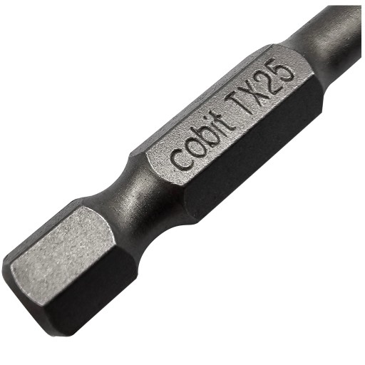 HROTY SKRUTKOVAČA BIT TX25 50mm STAR TORX TORSION COBIT 1ks