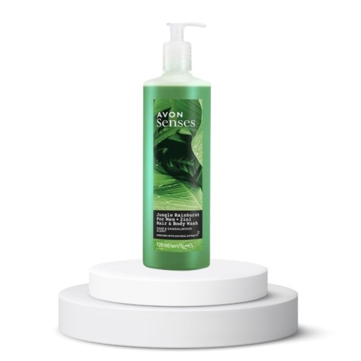 Sprchový gél Avon Senses Jungle Rainburst 720m