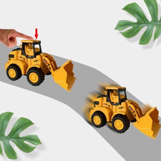 TLAKOVÝ AUTOBAPA TRAKTOR POHYBNÉ ČASTI 16CM