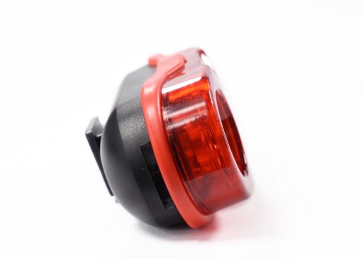 Leoshi LED zadné svetlo na bicykel 2x0,5W 2xAAA