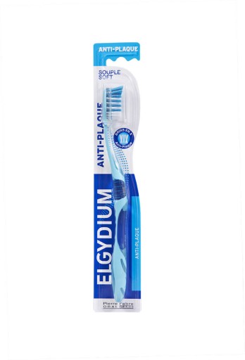 Elgydium Anti Plaque mäkká zubná kefka 1 ks.