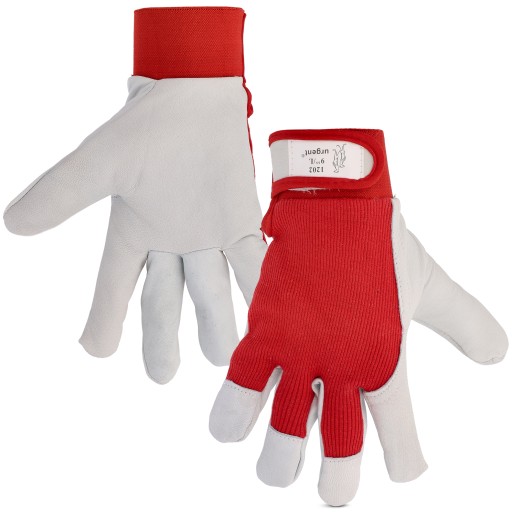 Kožené pracovné rukavice Velcro Goat Leather Strong