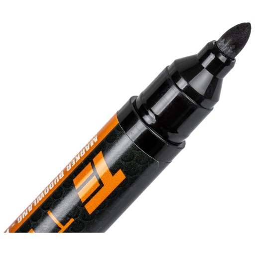 Stavebný značkovač permanentný čierny popisovač TEGER 1 ks.
