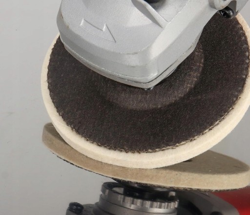 PLSTENÝ LEŠTIACI KOTOUČ PLNÝ PLST 125mm