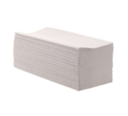 ZZ skladané utierky šedý recyklovaný papier 200 ks