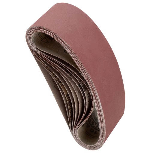 Brúsny papier x10 pre pásovú brúsku 75 x 533 mm