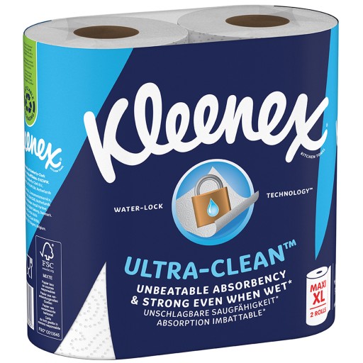 Papierová utierka KLEENEX Ultra Clean 74 listov