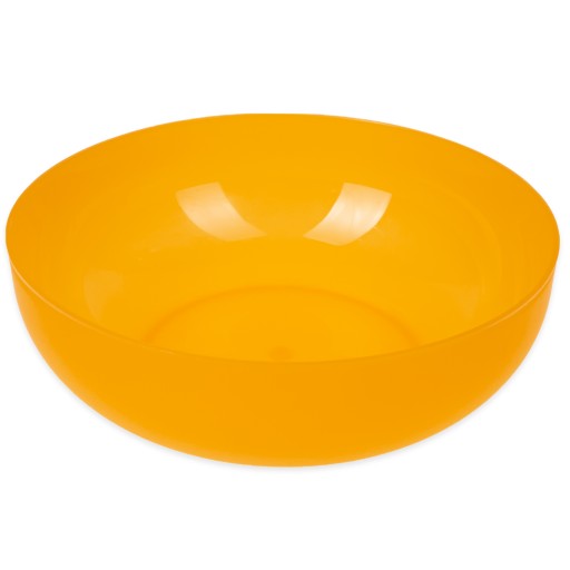 ORANŽOVÁ PLASTOVÁ MISKA NA ŠALÁT 2L 22 CM
