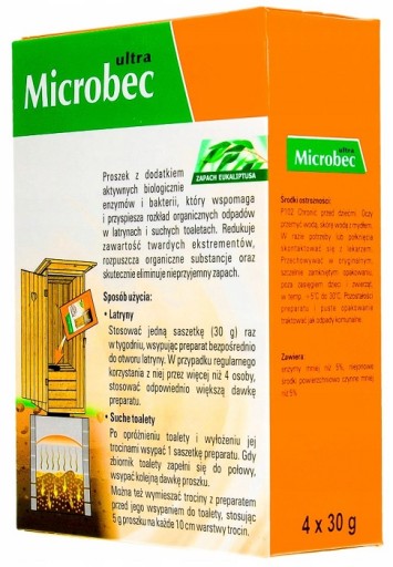 MICROBEC ULTRA Baktérie pre suché toalety a latríny