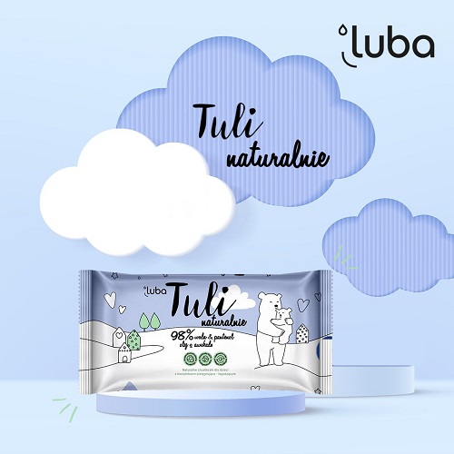 LUBA Tuli Vlhčené obrúsky 98% voda 50 kusov
