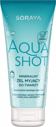 Soraya AquaShot Minerálny čistiaci gél na tvár 150 ml
