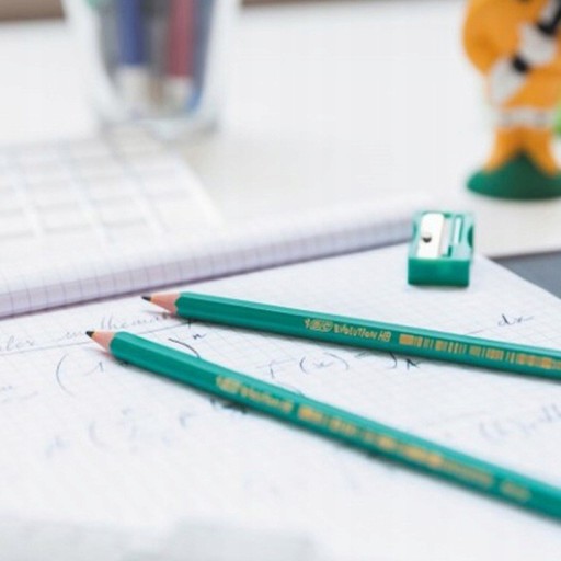 Školská ceruzka HB s gumou DURABLE BIC Evolution