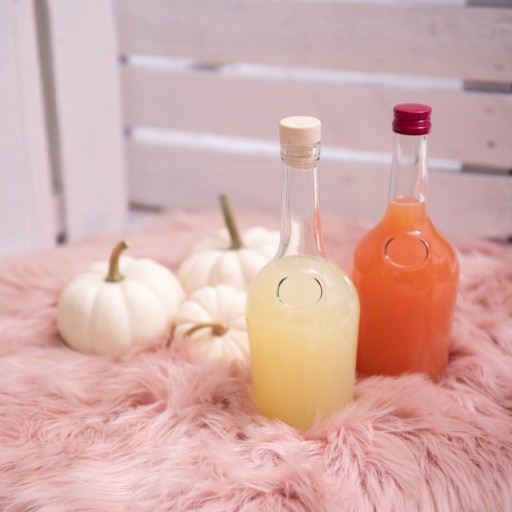 FĽAŠA GLORIA 500ML + viečko na tinktúru BIMBER JUICE