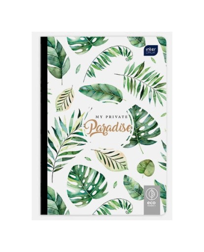 Zápisník A5 so 60 štvorcovými listami ECO MAT Interprint