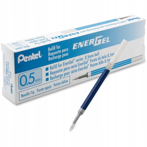 Modrá náplň Pentel Energel 0,5 mm LRN5