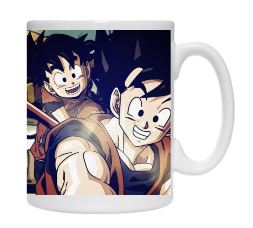 Keramický hrnček 330 ml Dragon ball + Meno + krabička