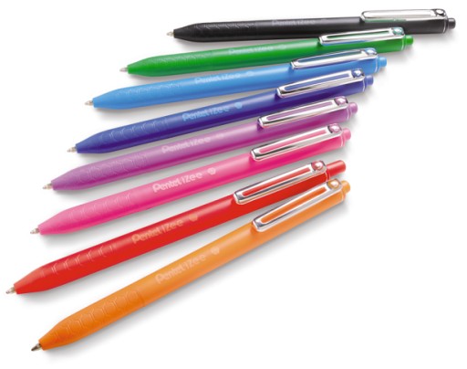 Black Pentel iZee automatické guľôčkové pero