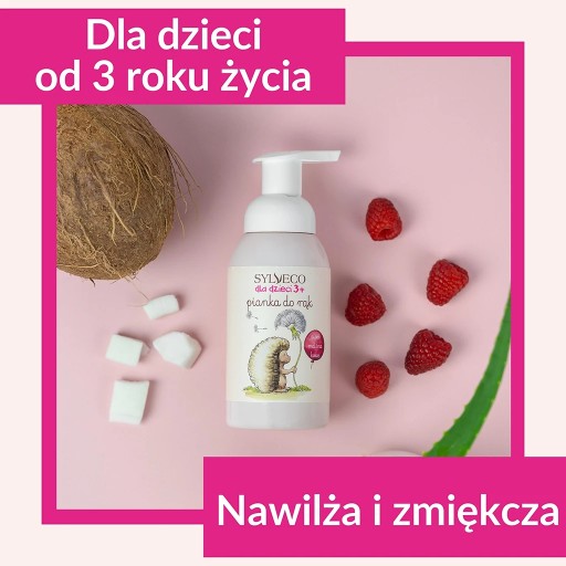 SYLVECO pre deti Pena na ruky – malina