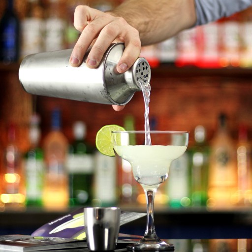 BARMANSKÝ SHAKER NA NÁPOJE OCEĽOVÝ SHAKER SKLENENÝ M8890
