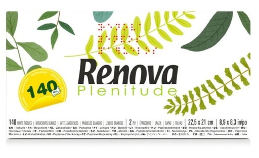 Renova Plenitude sťahovacie obrúsky 140 kusov