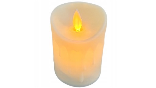 Vložka na sviečku LED sviečku s pohyblivým plameňom na batériu 8 cm