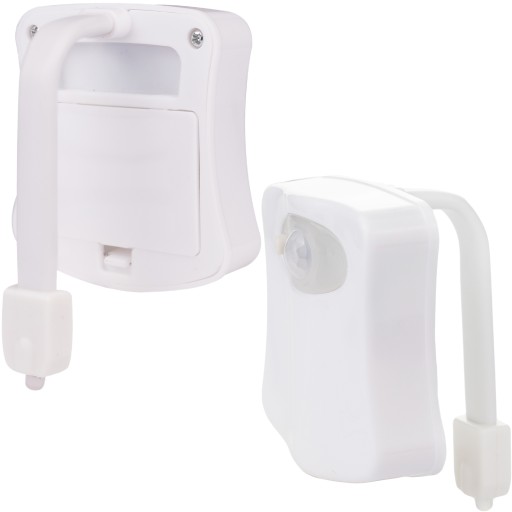 LED LAMPA PRE WC, SENZOR POHYBU A SVETLA