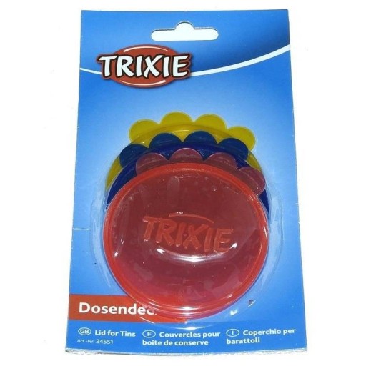 Plastové veko, uzáver na plechovku, 7,6 cm, 3 ks