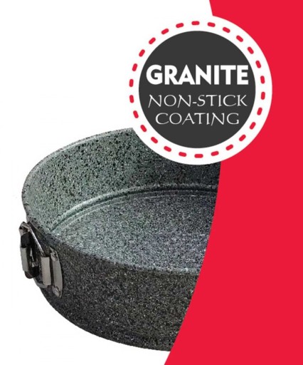 DLAŽBA NA TORTU 24 cm KAMEŇ Mramorovaný na pečenie