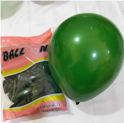 TMAVÉ ZELENÉ BALÓNY 100 KS 5 PALCOVÉ NARODENINY