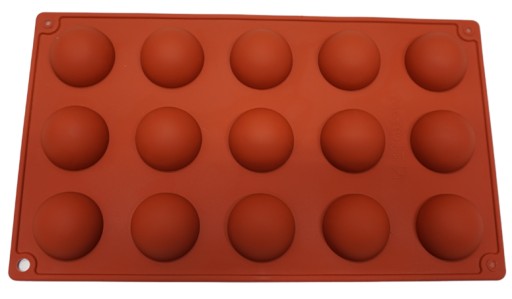 SILIKÓNOVÁ FORMA GULIČKY POLOGUĽKY MINI PORCIE 15x