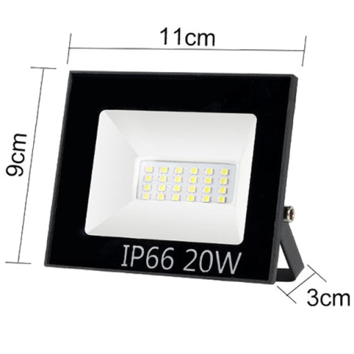 Halogénová reflektorová pracovná lampa vodotesný LED reflektor PREMIUM