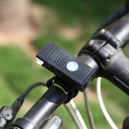 Sada predných a zadných bicyklových svetiel USB