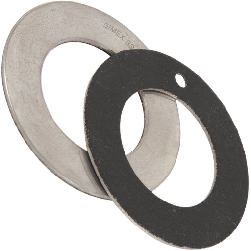 DISTANČNÁ ODPOROVÁ PODLOŽKA PTFE OCEL 40,2x50x1,5